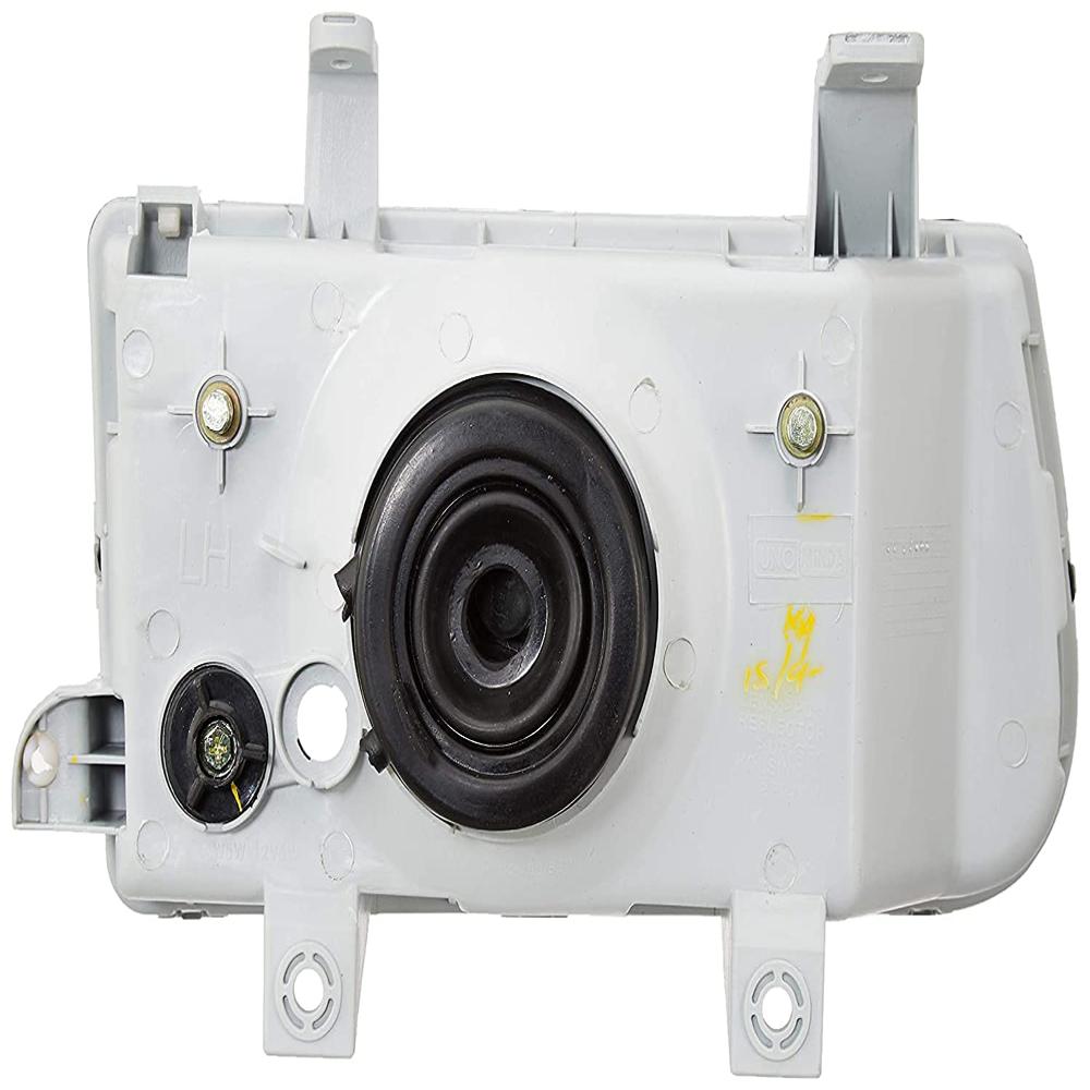 K D Headlight Assembly For Chevrolet Tavera Type 1 ( Without Adjustable Motor) - Body Material: Plastic