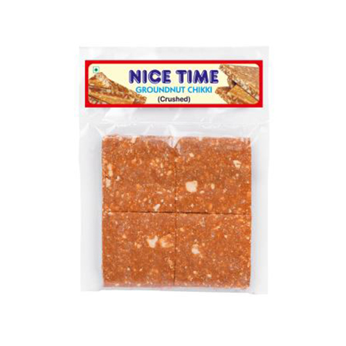 Crushed Groundnut Chikki - Packaging: Bag