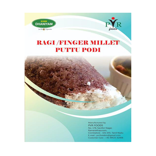 Ragi Finger Millet Puttu Podi