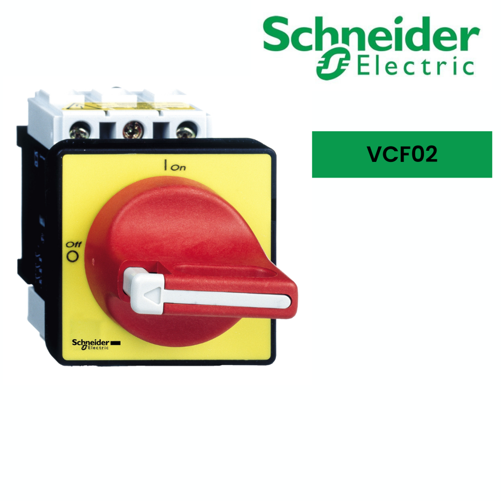 VCF02-TeSys Vario - emergency stop switch disconnector - 12 A - on door