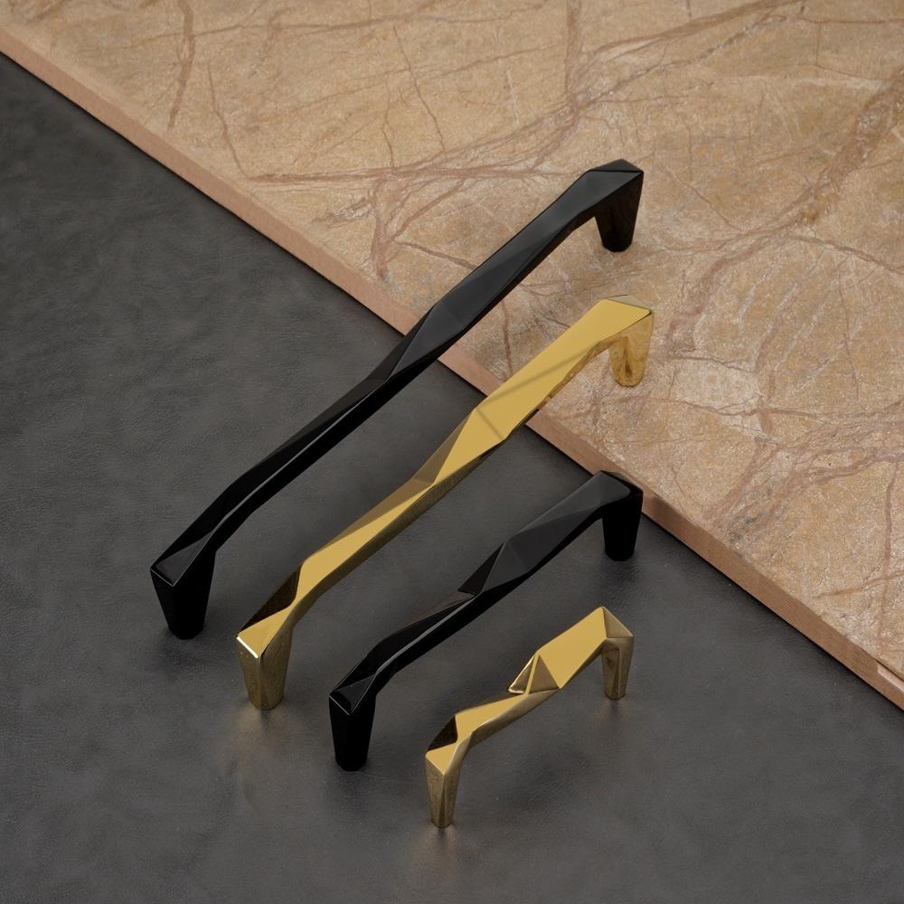 Aluminum Cabinet Handle - Color: Gold