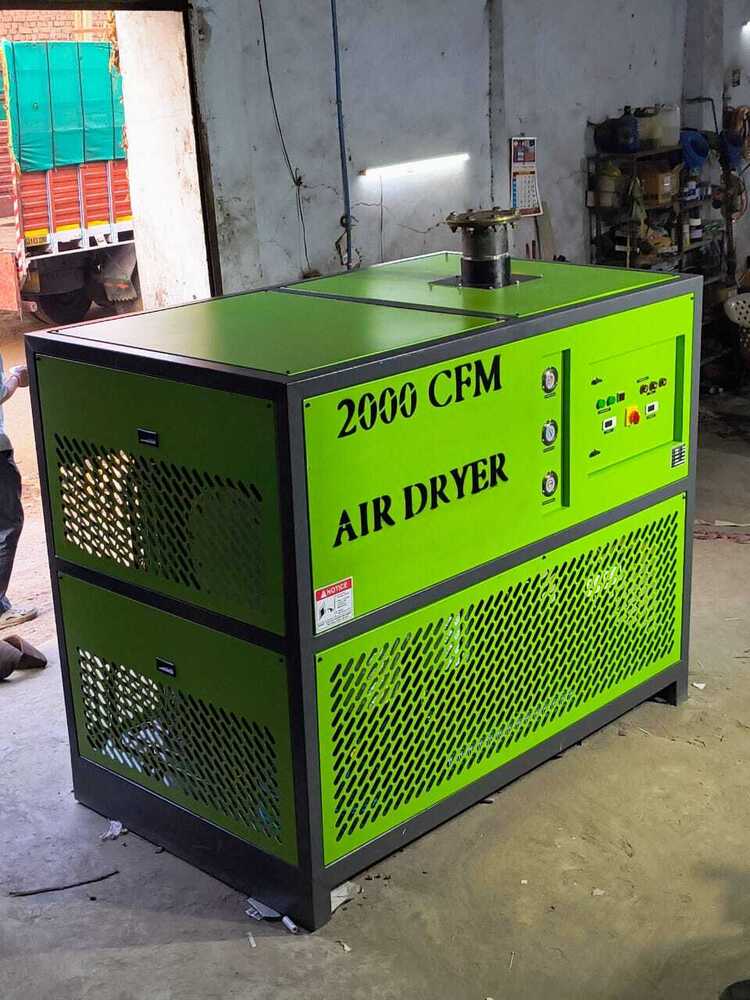 2000cfm Ref. Air Dryer - 2000 Cfm Capacity @ 100 Psig, +3c Dew Point, 415v/3ph/50hz Power Supply, Energy-efficient Design, Skid-mounted With Filters