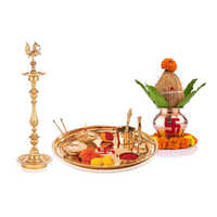 Indian Puja Thali Set