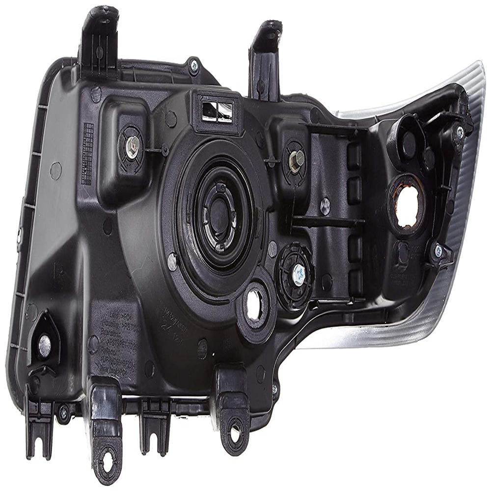 K D Headlight Assembly For Chevrolet Tavera Type 2 ( Without Adjustable Motor) - Body Material: Plastic