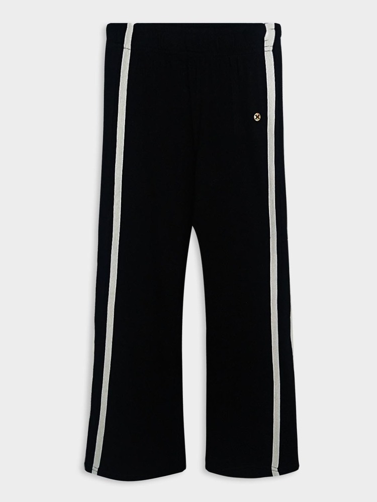 Girls Fleece Black Sweatpant