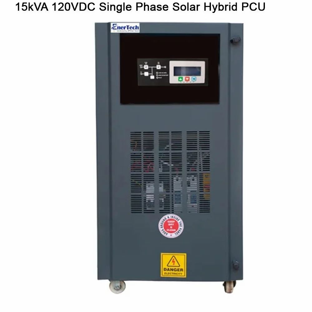 15kVA 120VDC Single Phase Solar Hybrid PCU