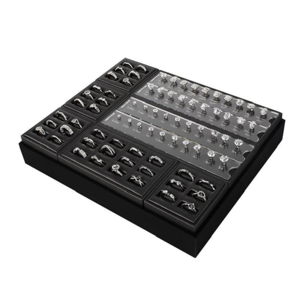 Magnetic Diamond Ring Selector & Display Set