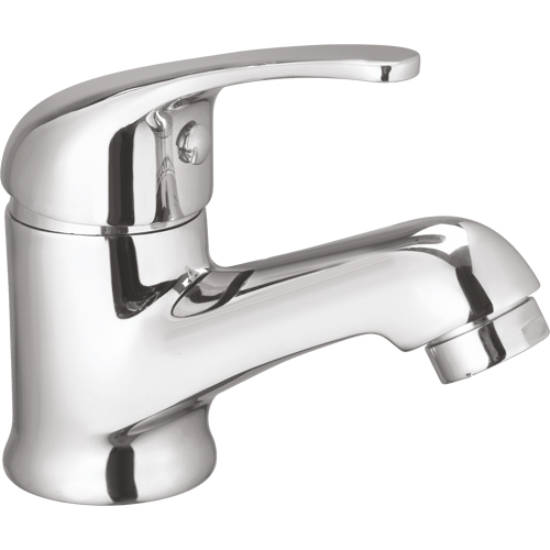 Pr-3503 Single Lever Basin Mixer - Color: Silver