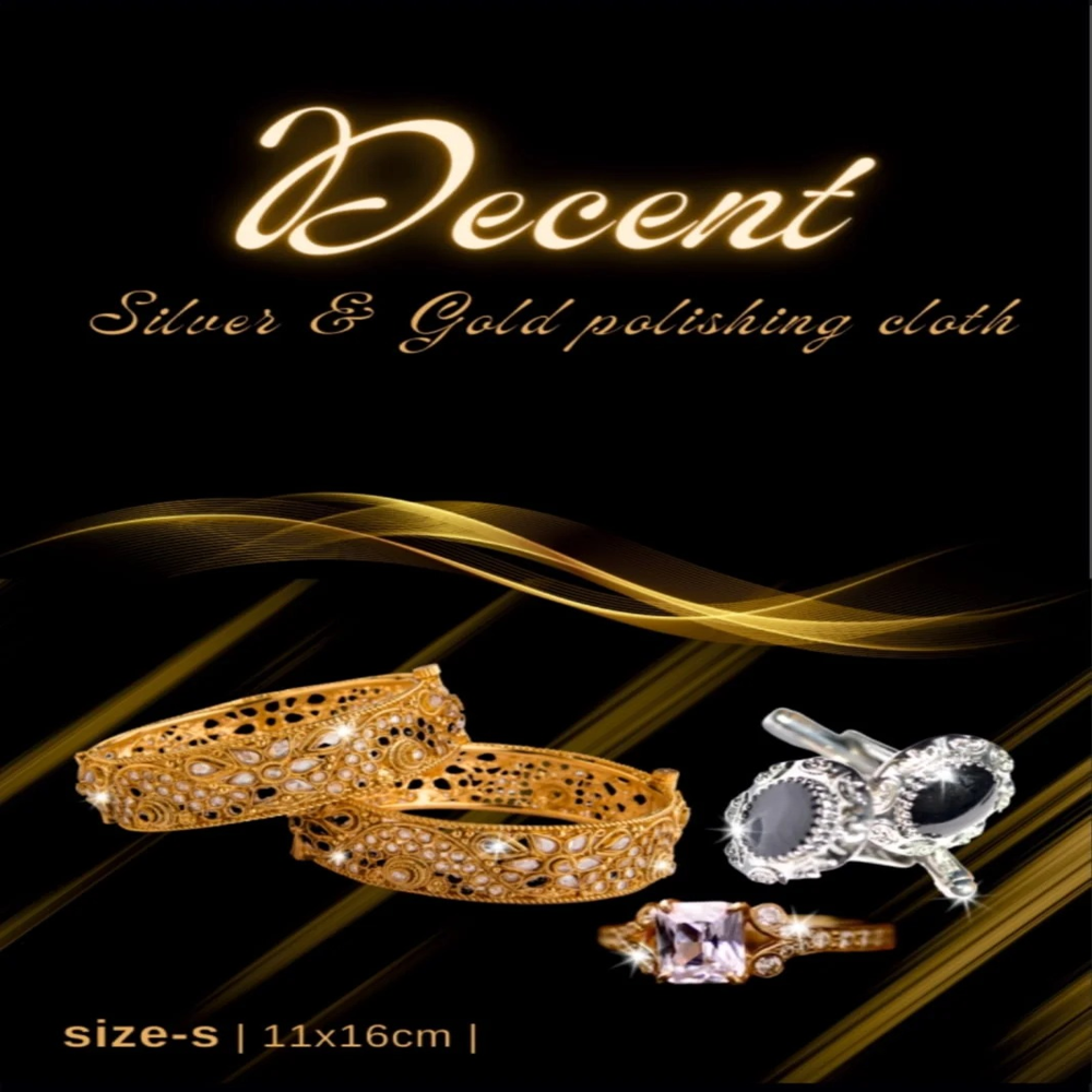 Decent Gold and Silver polishing cloth
