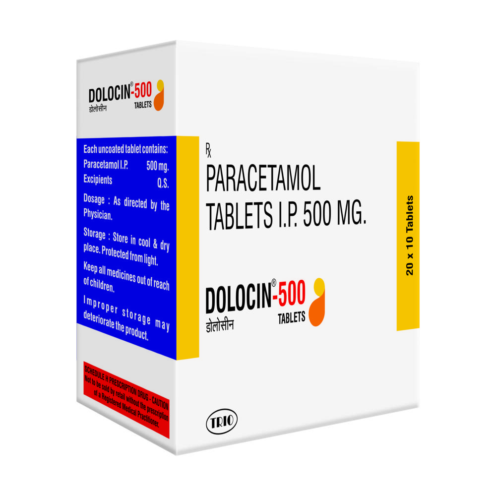 Paracetamol 500 Mg Tablets - Storage Instructions: Dry And Cool Place
