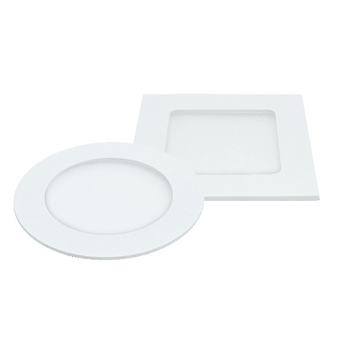 Cl-Pl-101-102 Round And Square Panel Light - Color: White