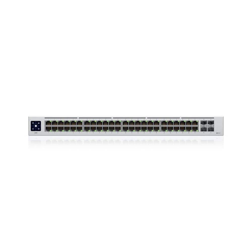 UBIQUITI UniFi Layer 2 switch with 48 Gigabit RJ45 ports and 4 Gigabit SFP ports, Switch 48 (USW-48)