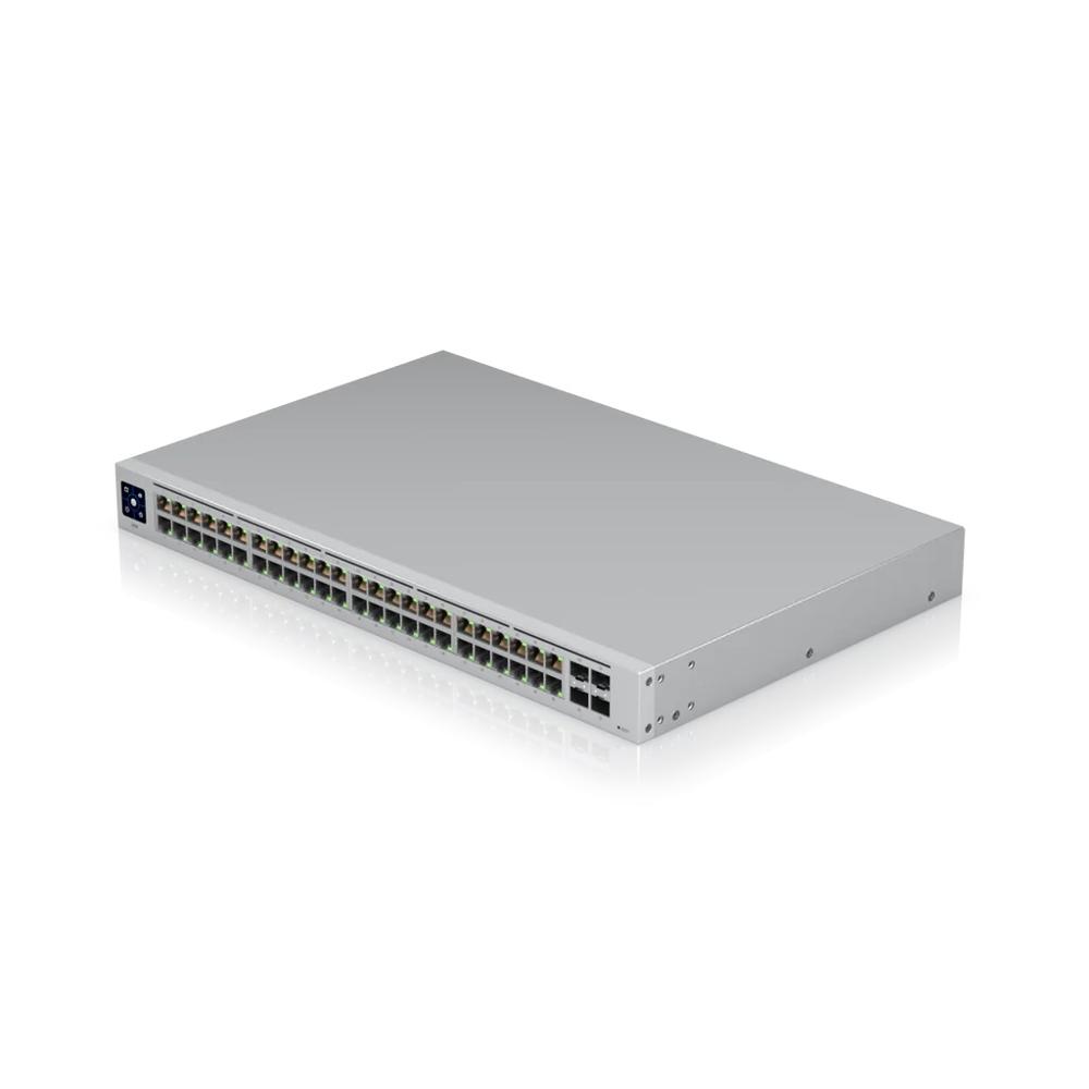 UBIQUITI UniFi Layer 2 switch with 48 Gigabit RJ45 ports and 4 Gigabit SFP ports, Switch 48 (USW-48)