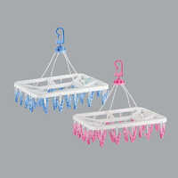 Rp010 Square Foldable Hanger For Cloth - Color: White