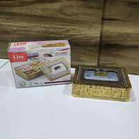 Small Nut Box - Color: Golden