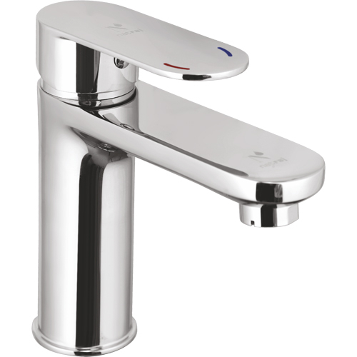 Vl-637 Single Lever Basin Mixer - Color: Silver