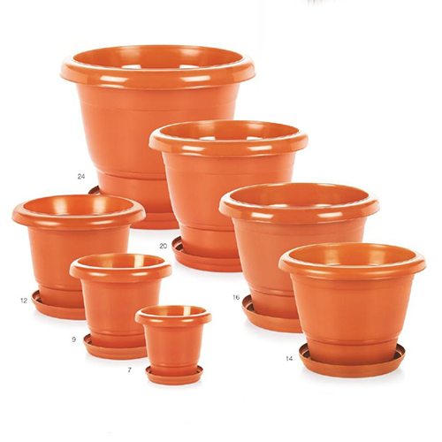 Designer Planter - Color: Red