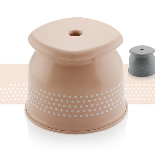 Rp169 Plastic Four Square Stool - Color: Multicolor