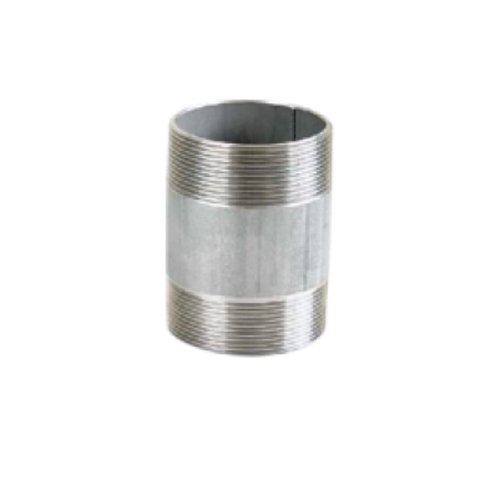 Barrel Nipple - Color: Silver