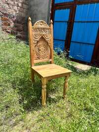 Carving Wooden Chair
