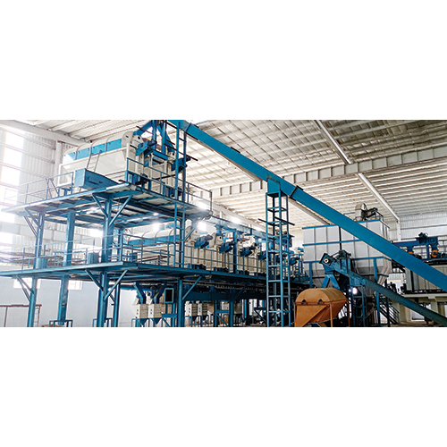 चावल का भूसी सफाई और पीसने का संयंत्र