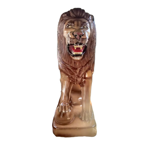 Royal Lion Animal Statue - Color: Golden