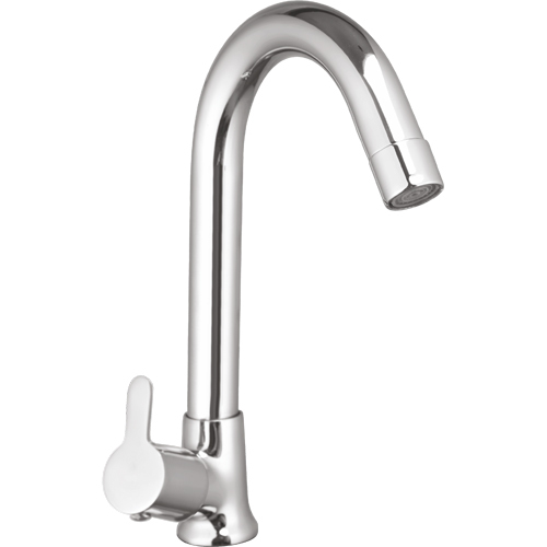 Bl-1708 Swan Neck J Bend - Color: Silver