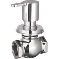 Bl-1717 25mm Flush Cock Half Turn - Color: Silver
