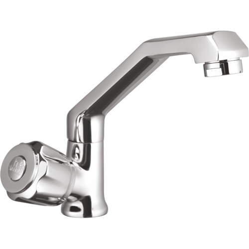 Tp-2305a Swan Neck With Casted Swivel Spout - Color: Silver