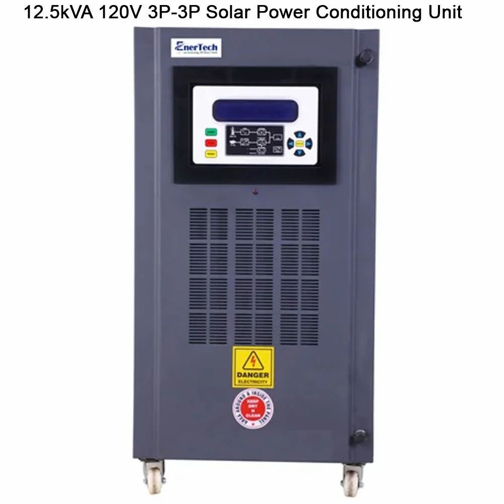 12.5Kva 120V 3P-3P Solar Power Conditioning Unit - Application: Industrial