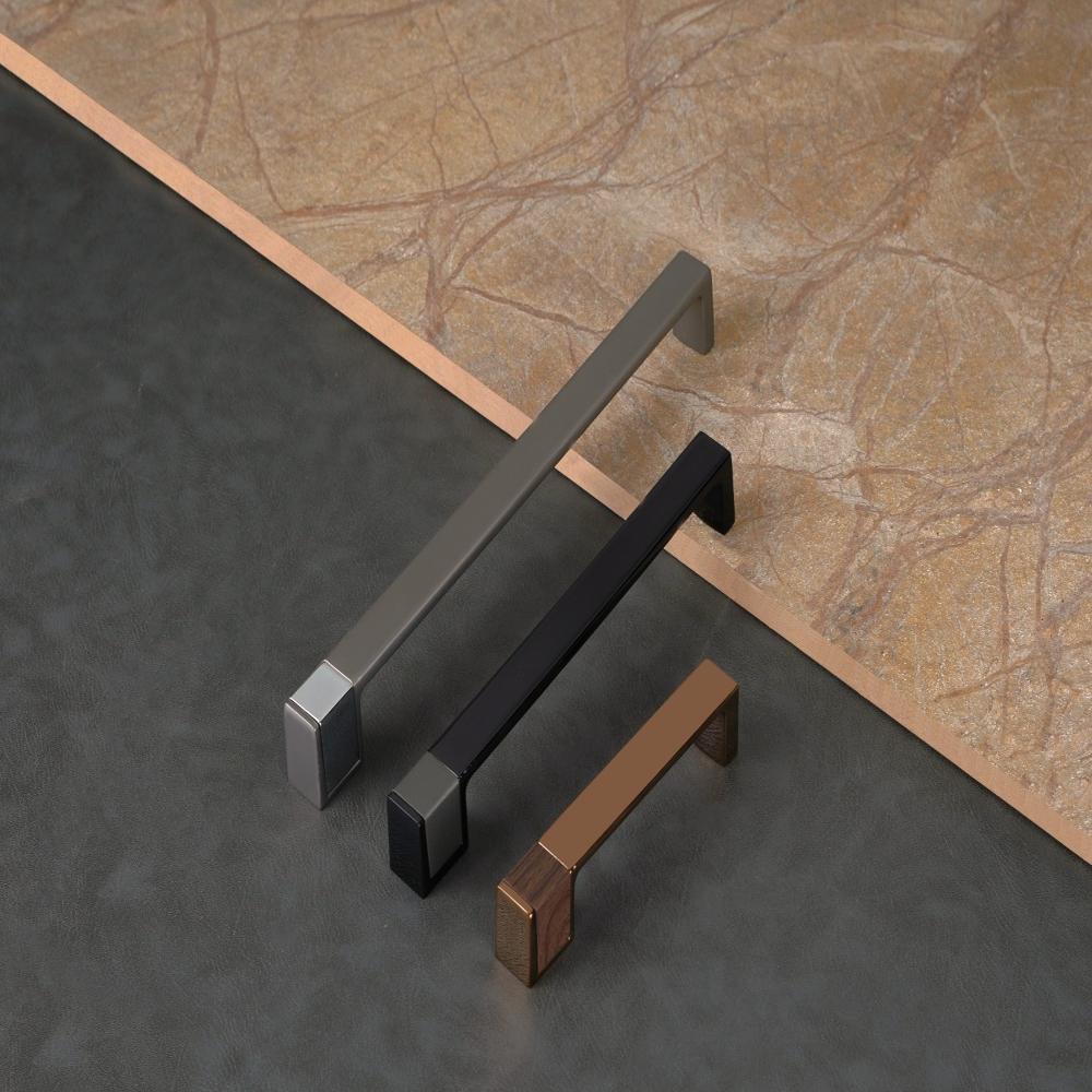 Zinc Cabinet Handle - Color: Gold/white