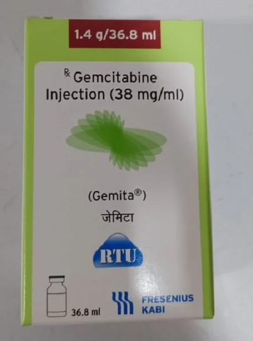 Gemita 1400Mg Injection - Physical Form: Liquid
