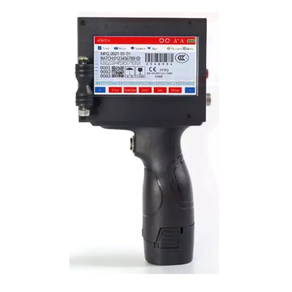25Mm Handheld Thermal Inkjet Printer With Solvent Ink Cartridge - Application: Digital Printing