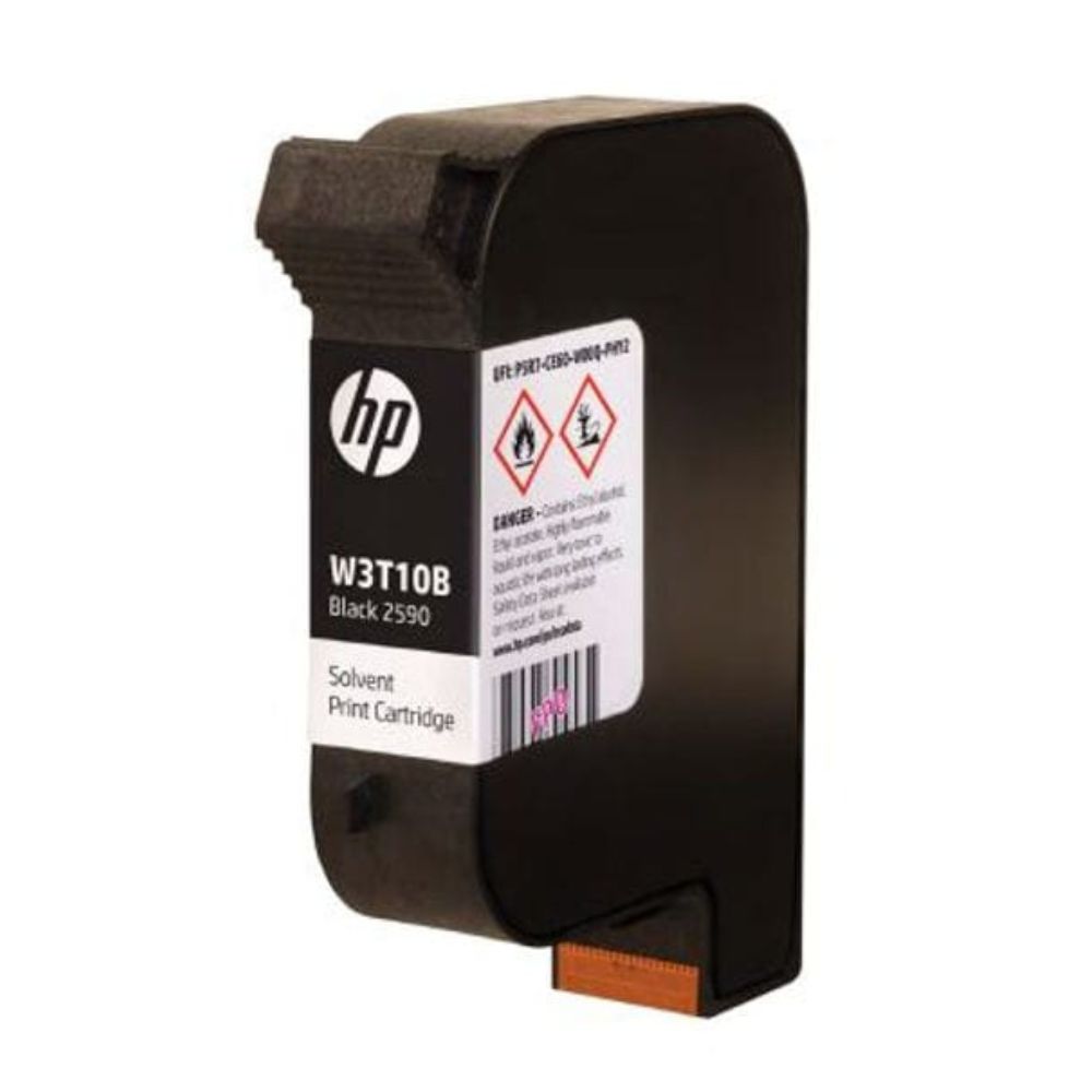 Pal W3t10b / 2590 For Handheld Hp 2590 W3t10b Solvent Black Ink Cartridge - Features: Good Quality