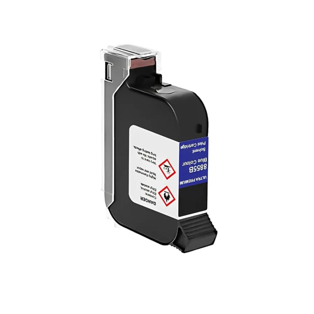 Pal 8855B / 2590 Inkjet Printer Cartridge (2590 Solvent Print Cartridge) Black Ink Cartridge12MM