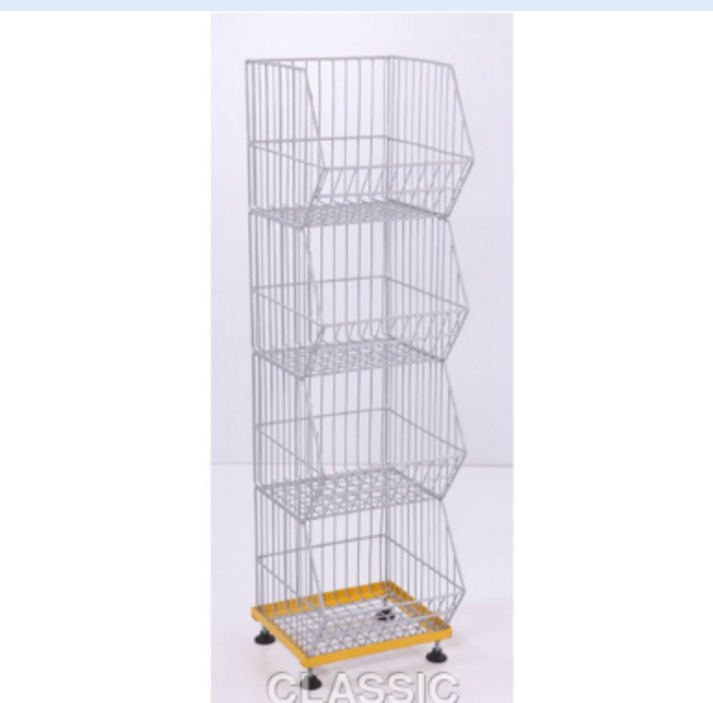 Vertical Alligator Product Display Stand Manufacturer in Gurugram