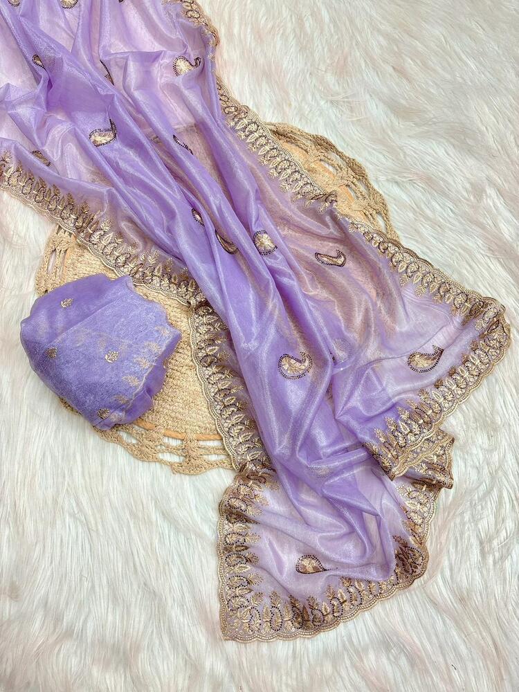 heavy pure soft designer saree