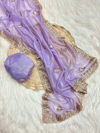 heavy pure soft designer saree