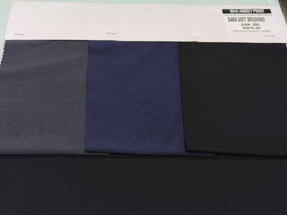 Sana Soft Brushing Polyester Lycra Fabric