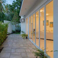 Aluminium Fixed Glass Partition