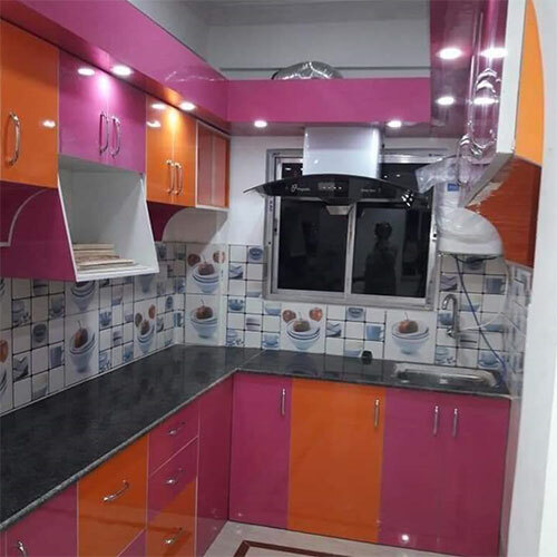 Modular Kitchen - Color: Multicolor