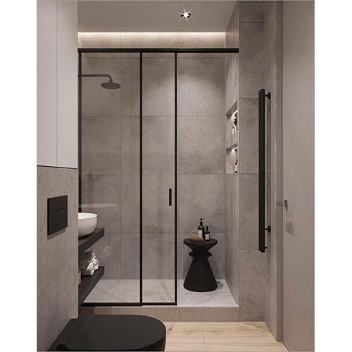 Bathroom Glass Shower Partition