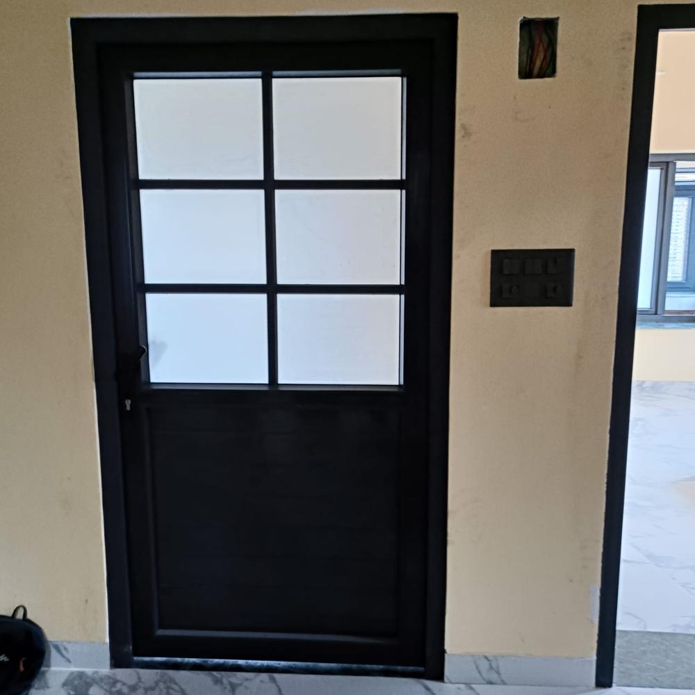 Upvc Casement Door - Color: White