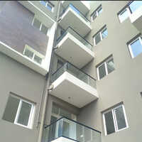 Upvc Sliding Window - Polished White Finish, Various Glass Thickness Options, Anti-corrosion, Customizable Size, Smooth Sliding Function