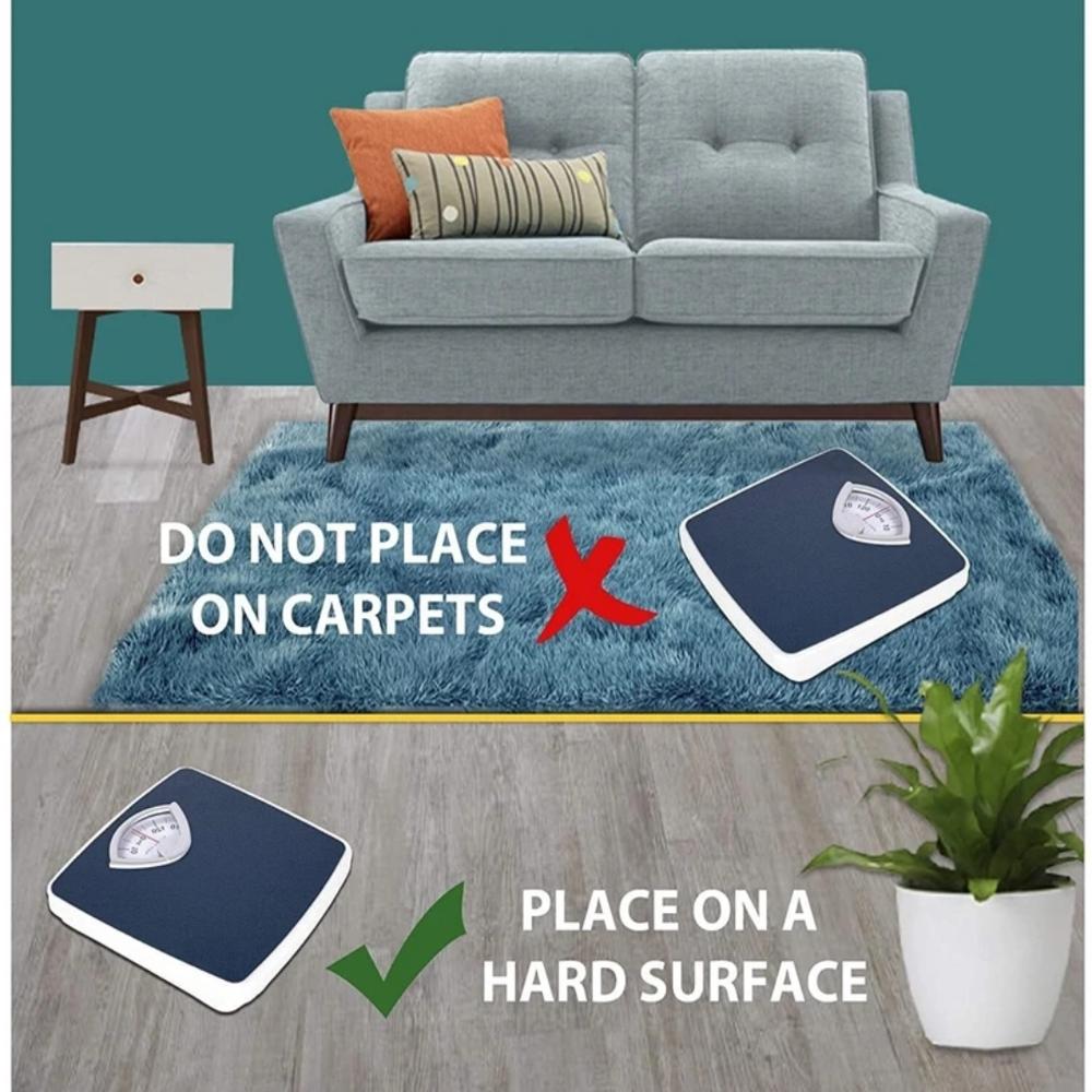 Mechanical Personal Weight Machine Scale For Body Weight Measures Upto 130kg Analog Precision Bathroom Weighing Scale,fitness, Gym, Accuracy 100g - Features: Good Quality