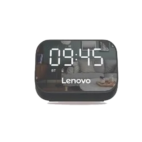 Lenovo Ts 3 Bluetooth Clock With Speaker - Color: Black