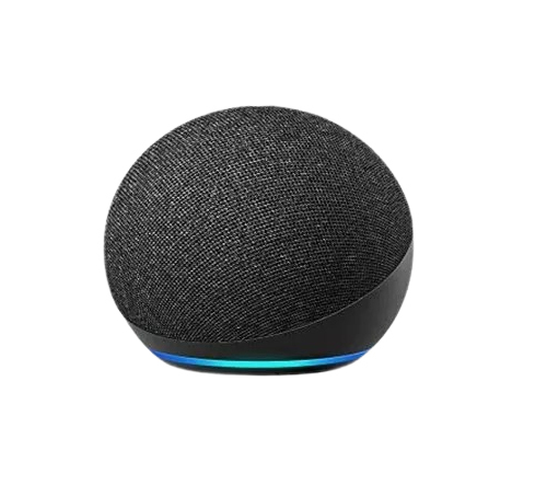 Alexa Ecodot Generation 4 - Color: Black
