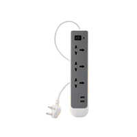 SSK-EBU 0301 Syska 3 Way Power Strip