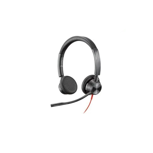 Poly Blackwire Headphone - Body Material: Plastic