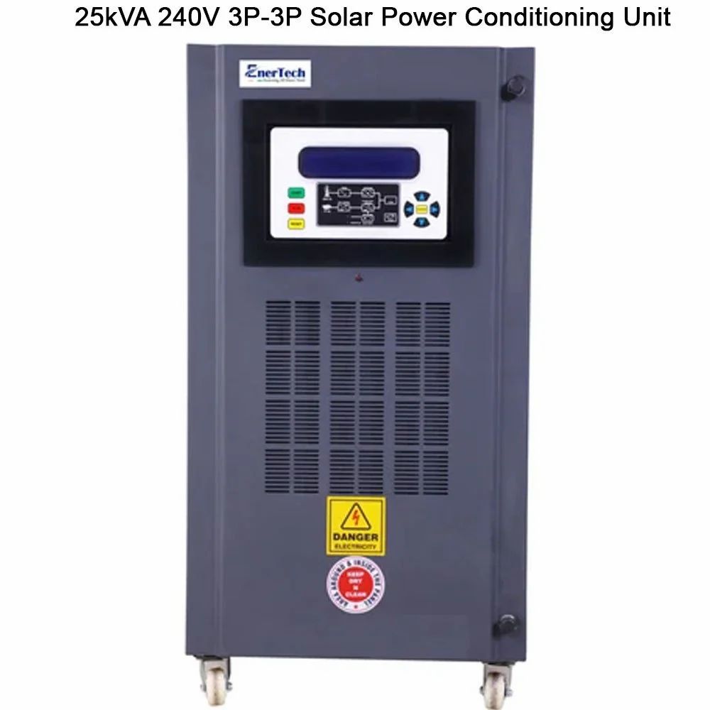 25Kva 240V 3P-3P Solar Power Conditioning Unit - Color: Grey